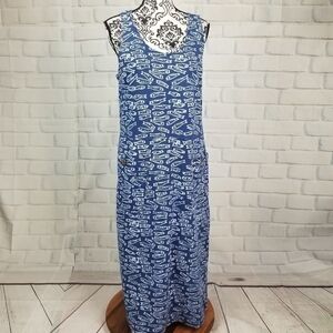 Corkey's Kids sz M sleeveless dress pockets
